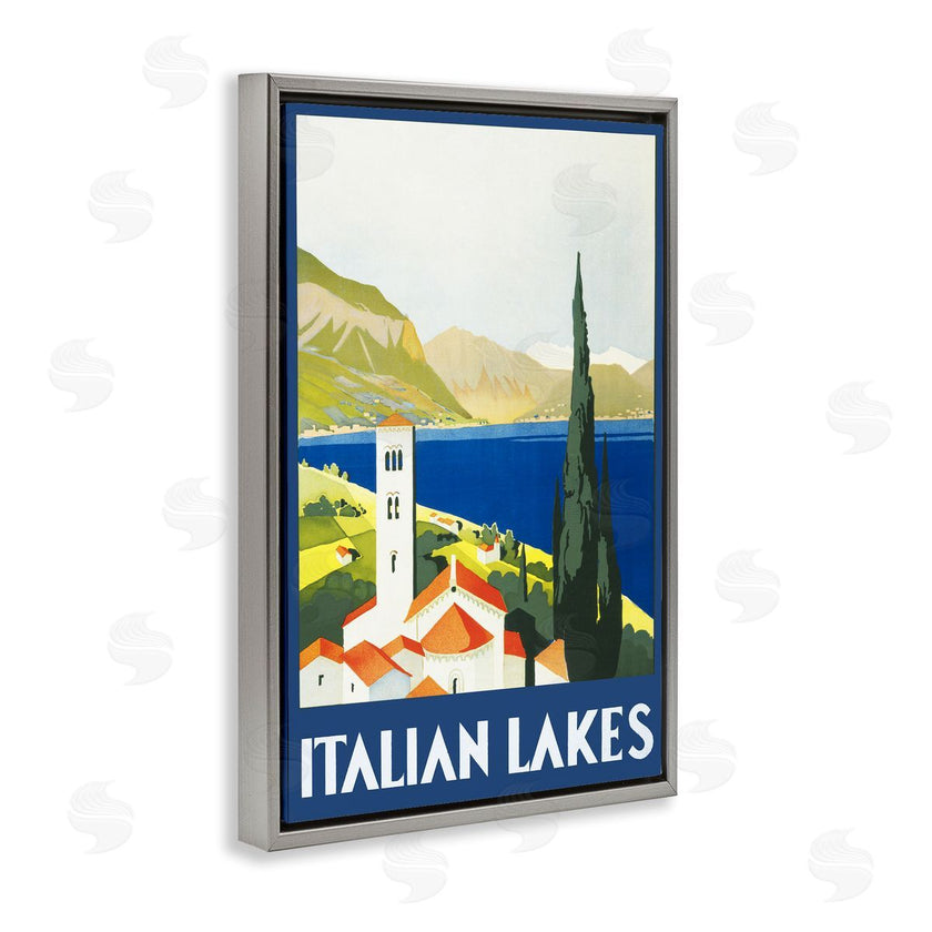 PIDDIX | Italian Lakes Retro Scenery