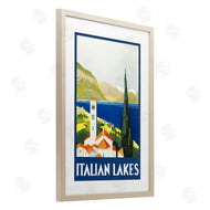 PIDDIX | Italian Lakes Retro Scenery