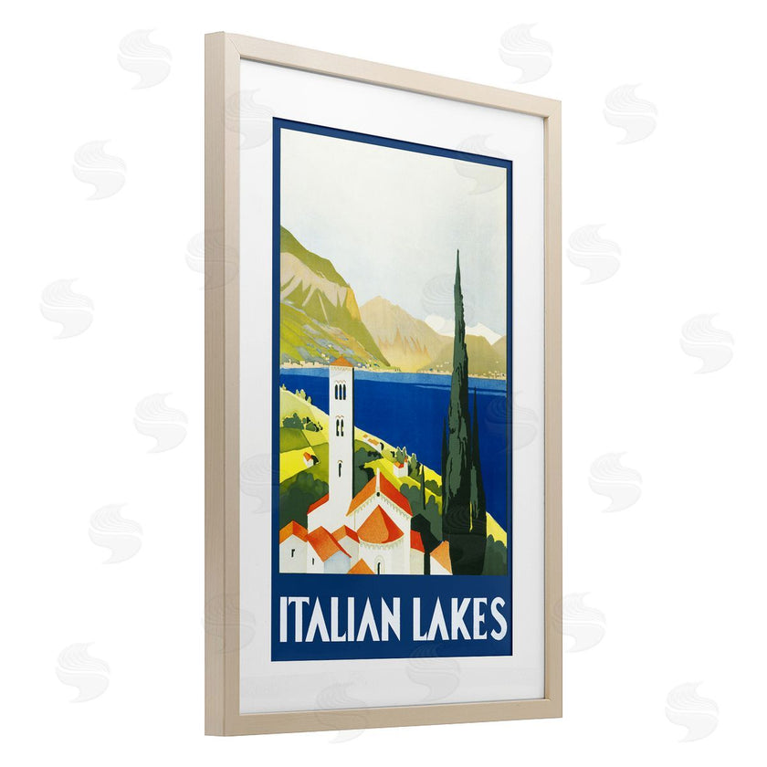 PIDDIX | Italian Lakes Retro Scenery