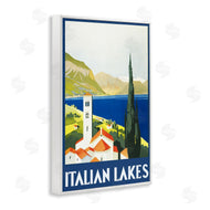 PIDDIX | Italian Lakes Retro Scenery