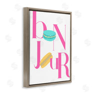ANNA QUACH | Bonjour Macarons Typography