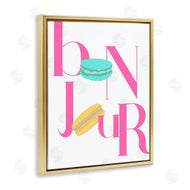 ANNA QUACH | Bonjour Macarons Typography