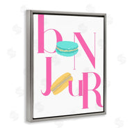 ANNA QUACH | Bonjour Macarons Typography