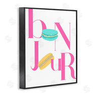 ANNA QUACH | Bonjour Macarons Typography