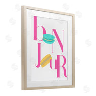ANNA QUACH | Bonjour Macarons Typography
