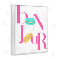 ANNA QUACH | Bonjour Macarons Typography