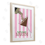 DEIDRE MOSHER | Espresso Martini on Pink Stripes
