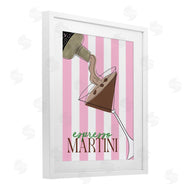 DEIDRE MOSHER | Espresso Martini on Pink Stripes