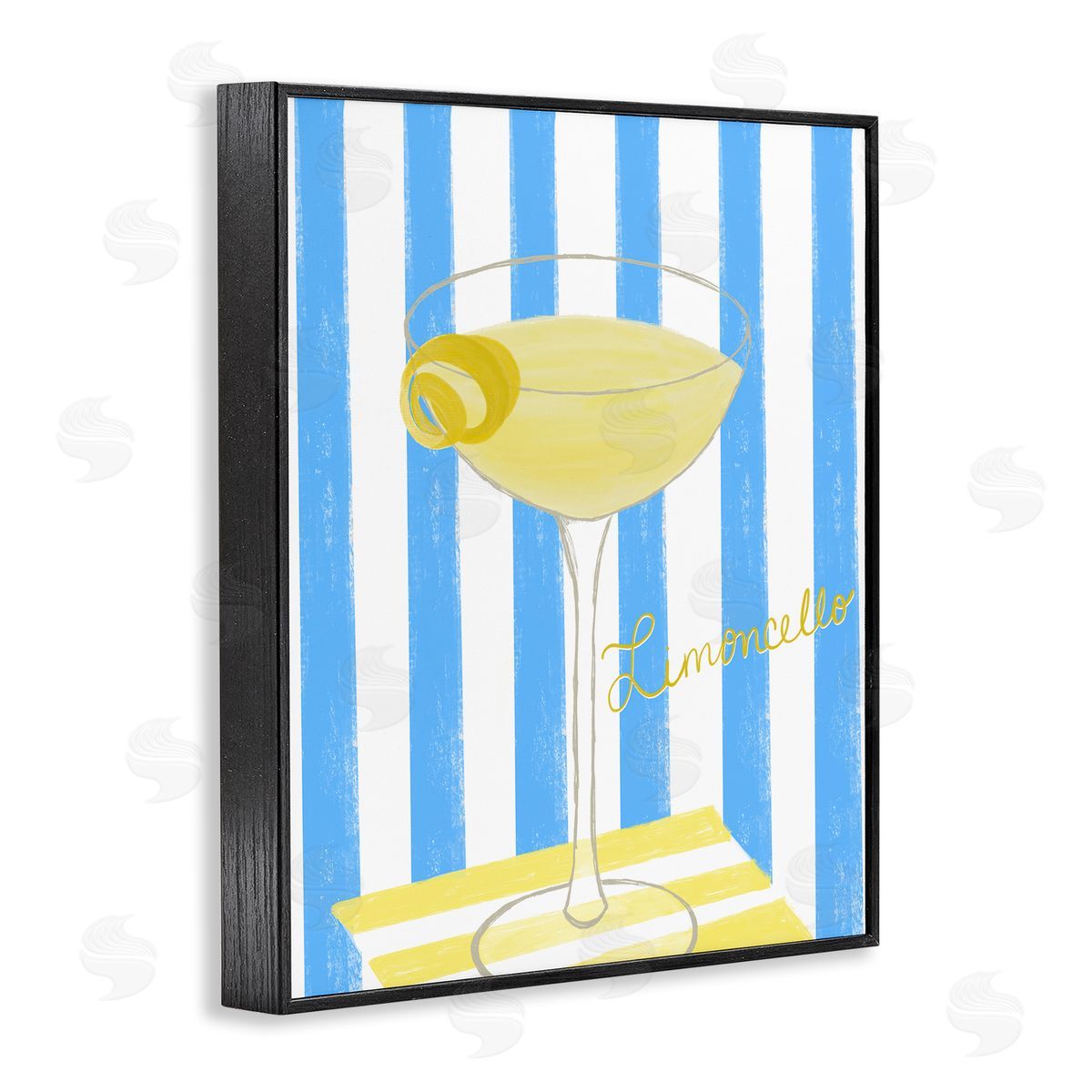 EMILY NAVAS Limoncello Citrus Drink Canvas Wall Art Print