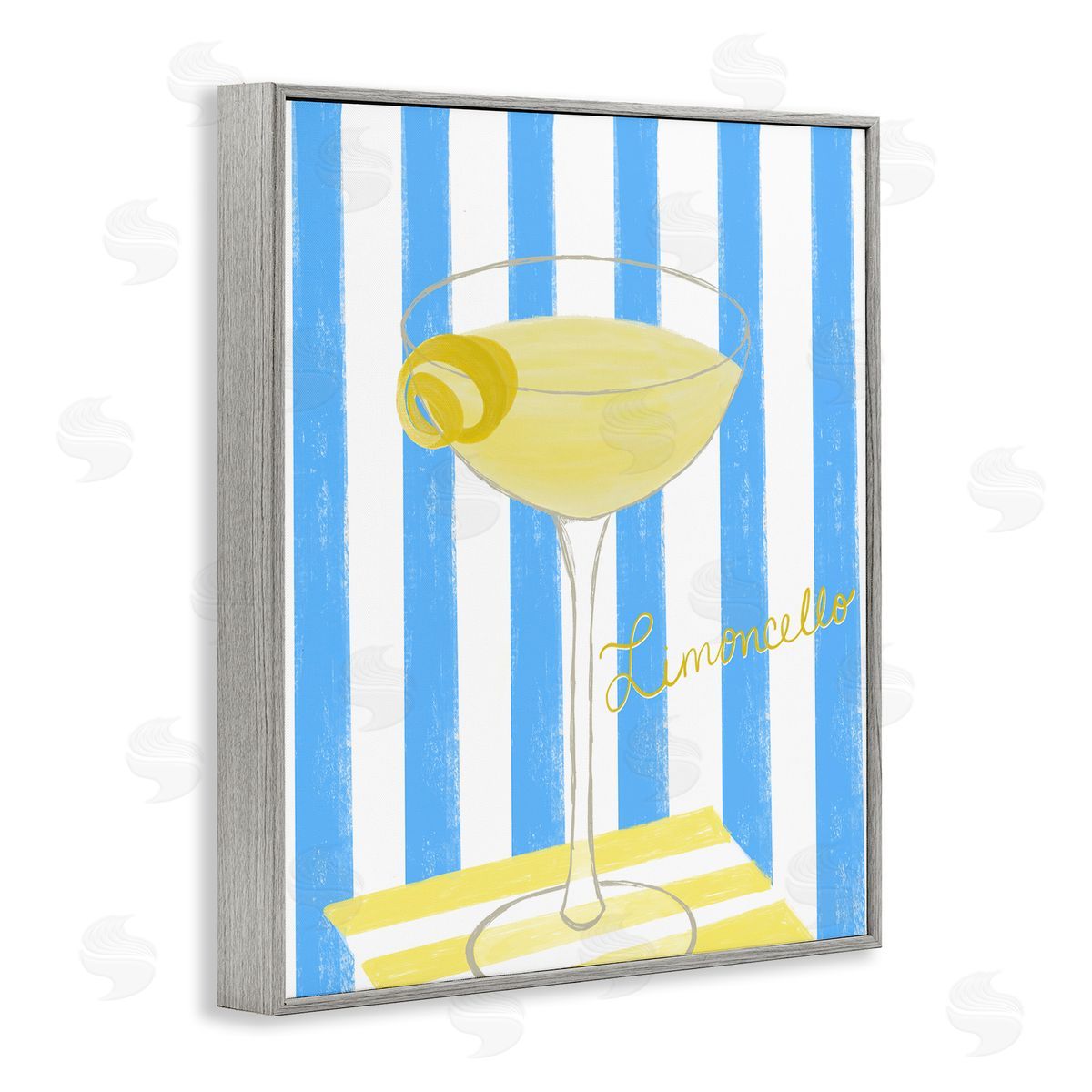 EMILY NAVAS Limoncello Citrus Drink Canvas Wall Art Print