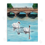 Sarah Waldron Kimball | Park In The City Swans