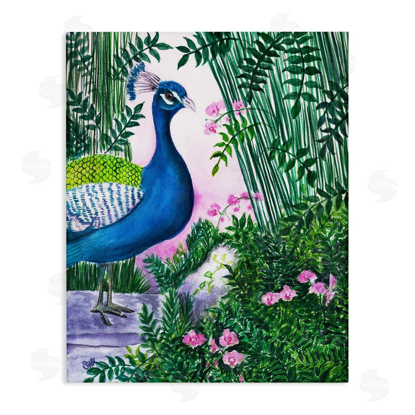 Sarah Waldron Kimball | Peacock in Pink