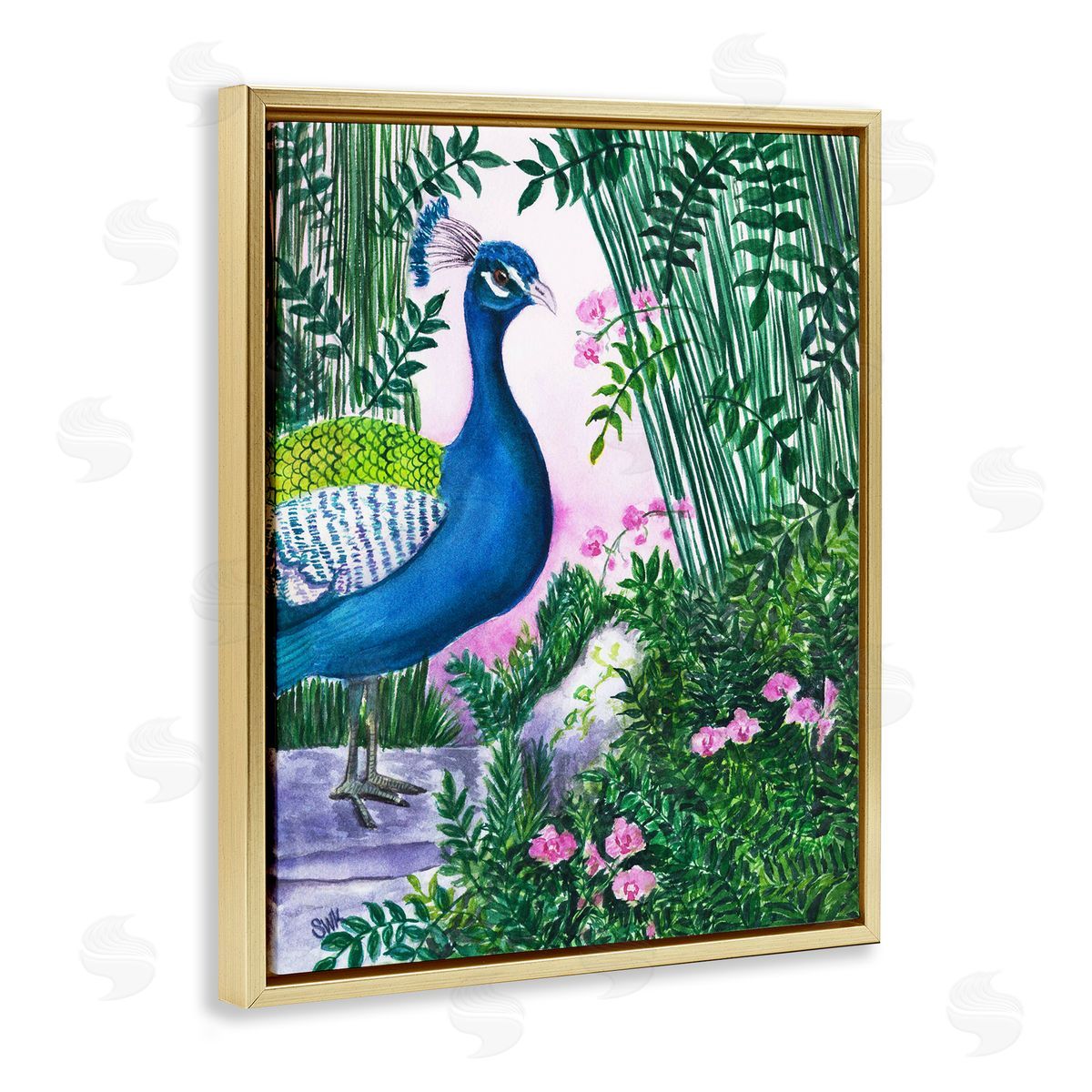 Sarah Waldron Kimball | Peacock in Pink