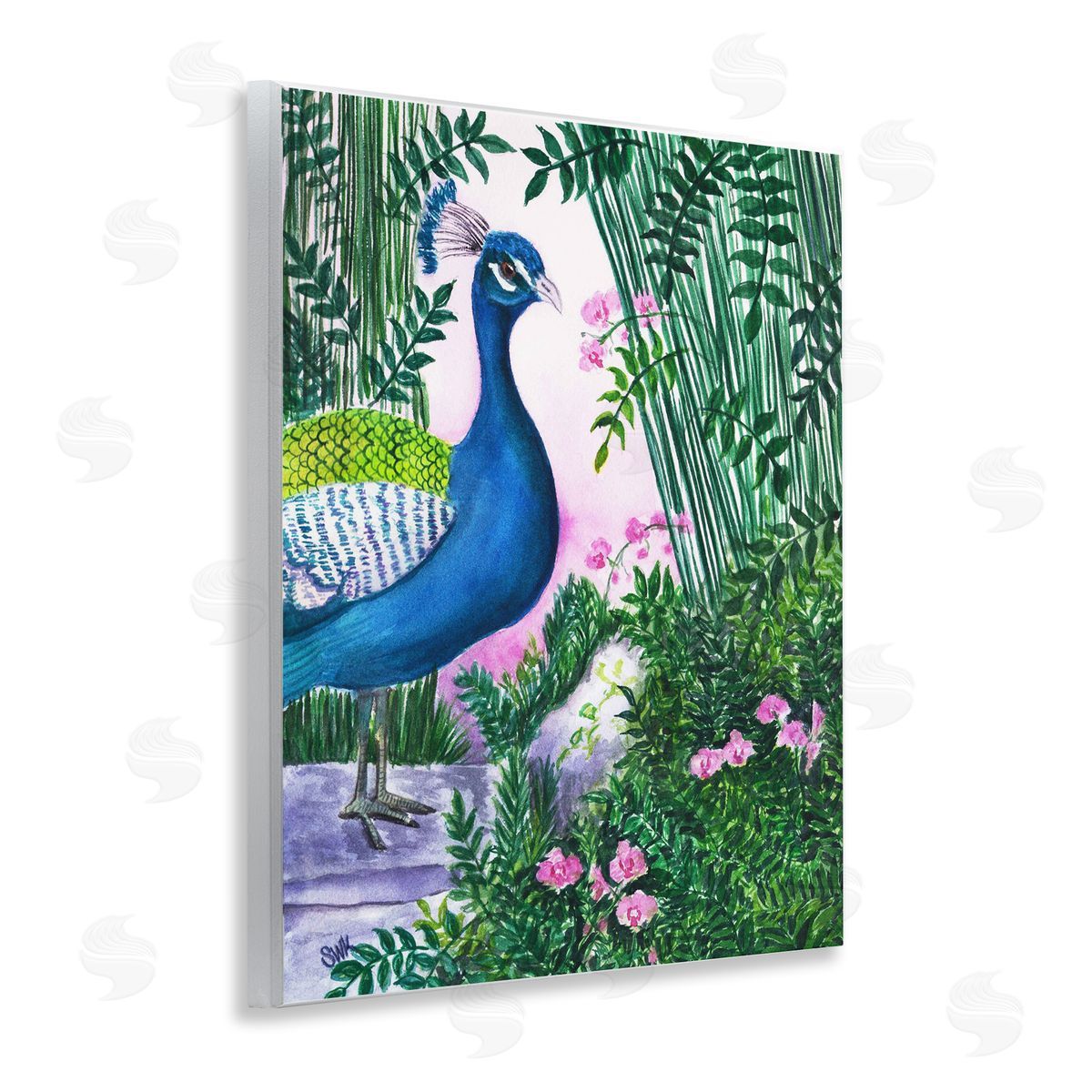 Sarah Waldron Kimball | Peacock in Pink
