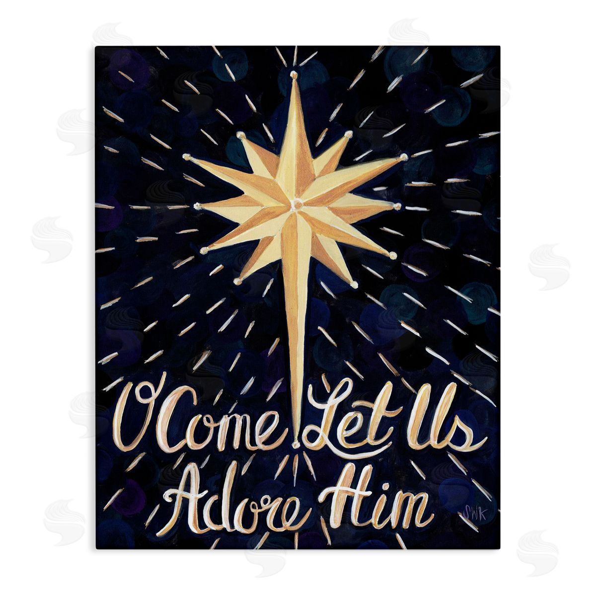 Sarah Waldron Kimball | Festive Galaxy Adore Him