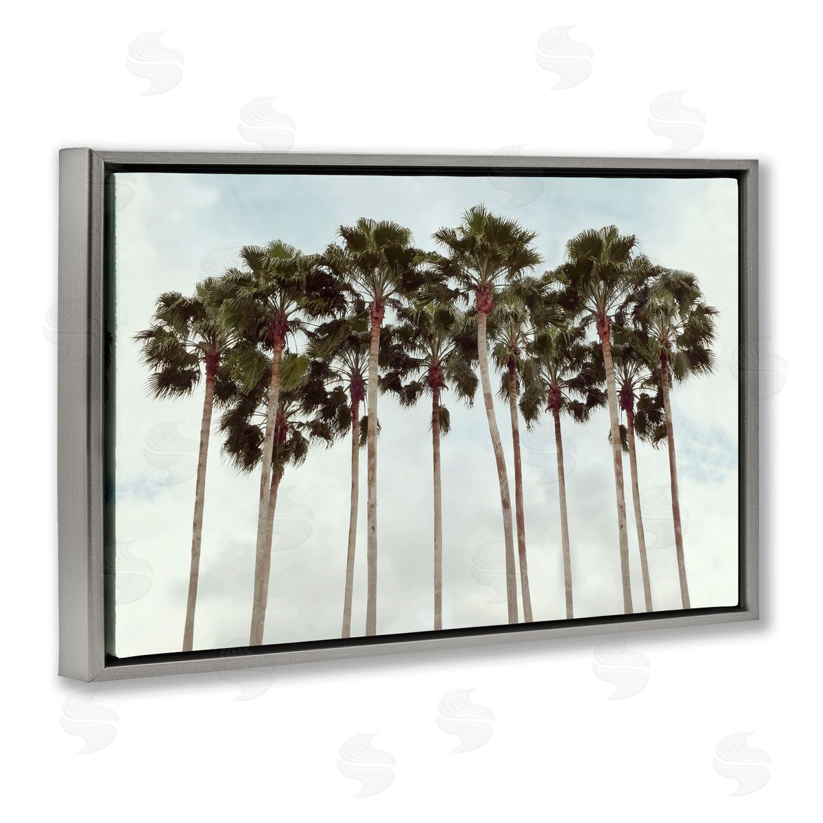 Natalie Carpentieri Surfs Up Beach Palms Canvas Wall Art Print