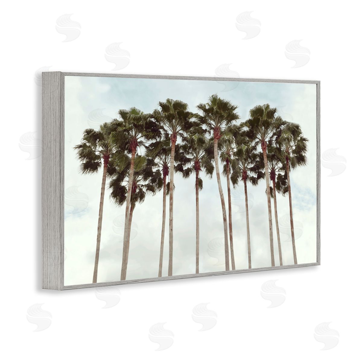 Natalie Carpentieri Surfs Up Beach Palms Canvas Wall Art Print