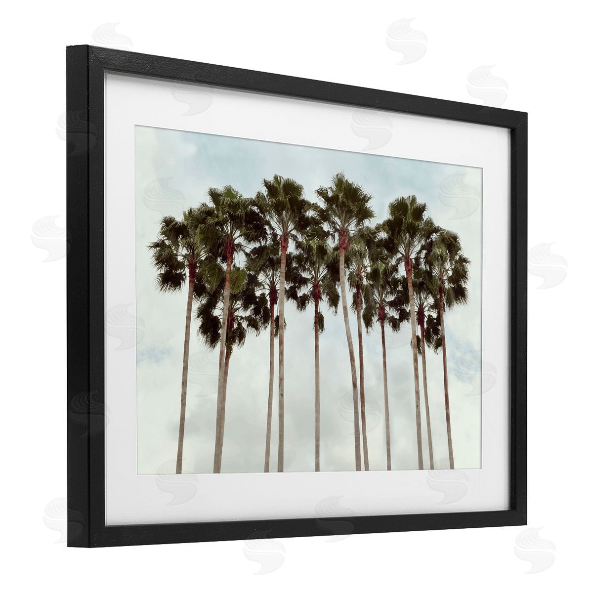Natalie Carpentieri Surfs Up Beach Palms Canvas Wall Art Print