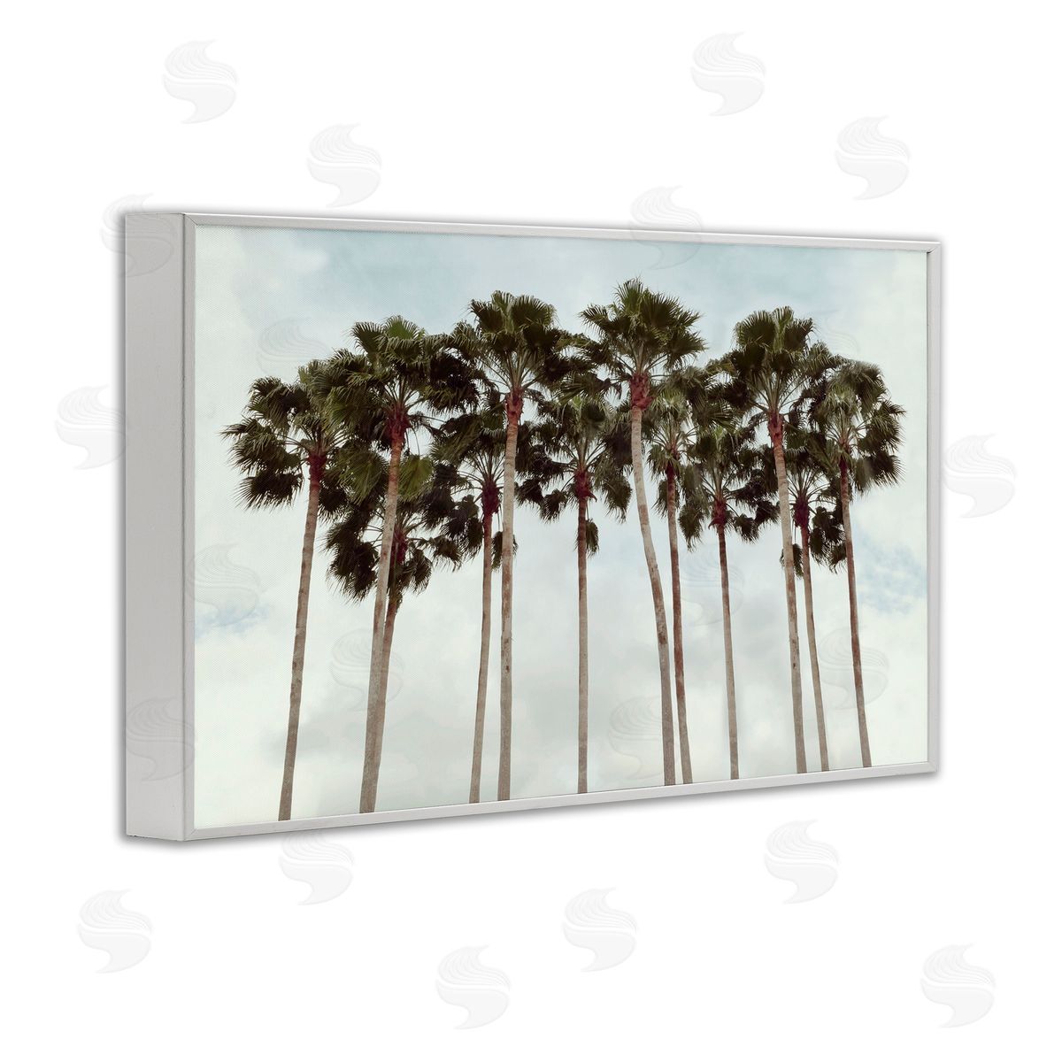 Natalie Carpentieri Surfs Up Beach Palms Canvas Wall Art Print