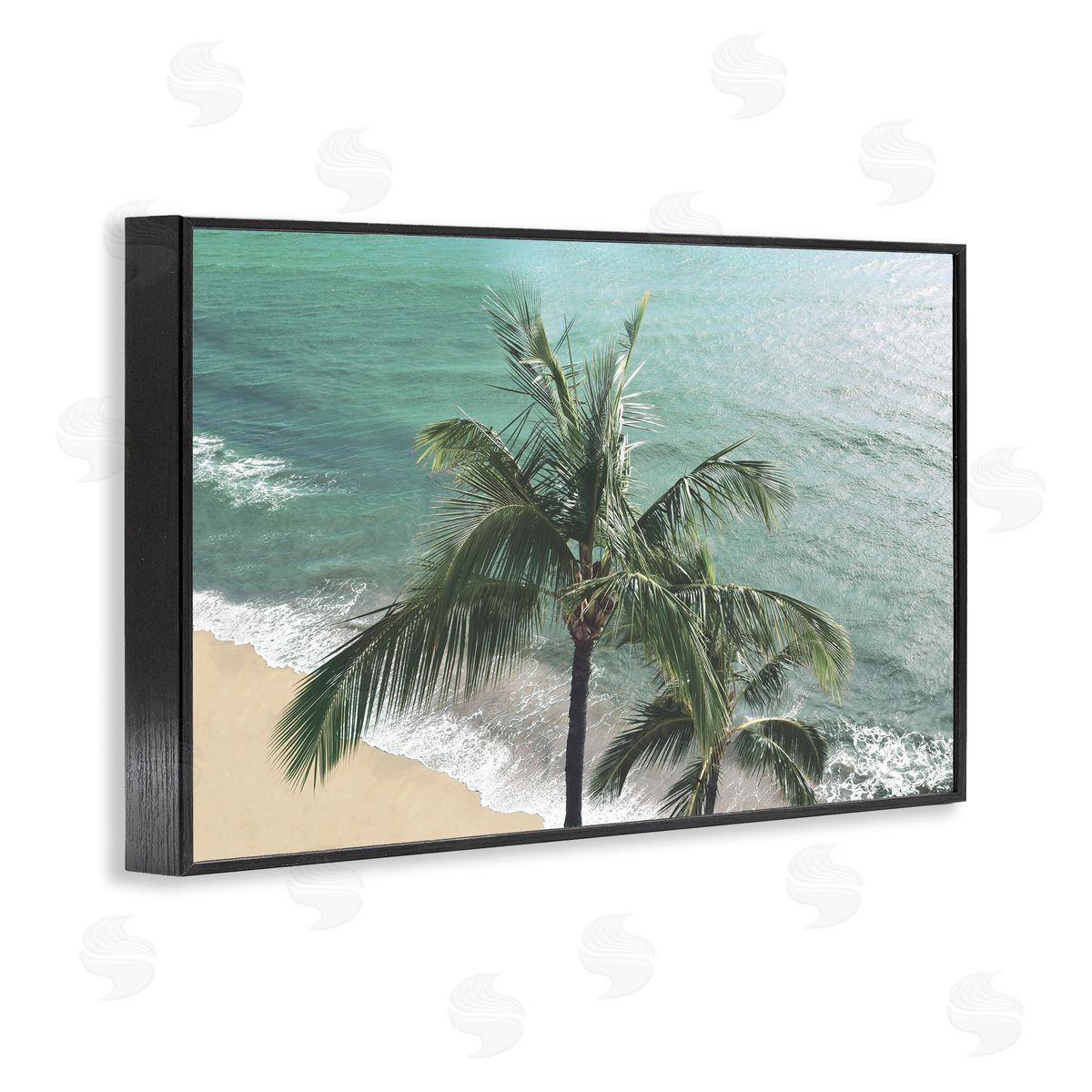 Natalie Carpentieri Maui Palm Beach Landscape Canvas Wall Art Print