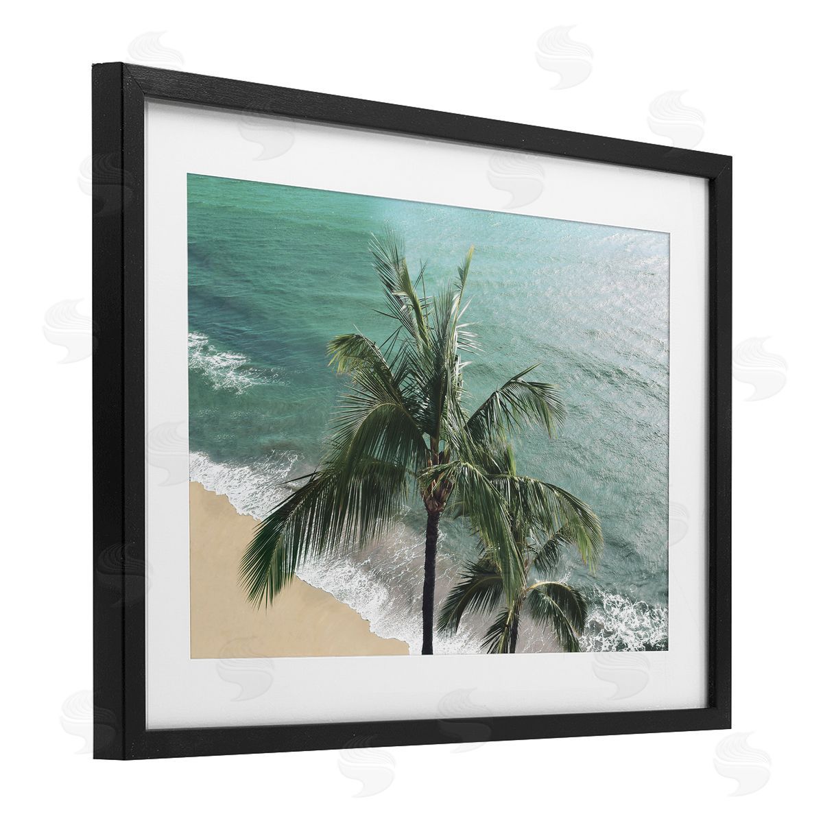Natalie Carpentieri Maui Palm Beach Landscape Canvas Wall Art Print