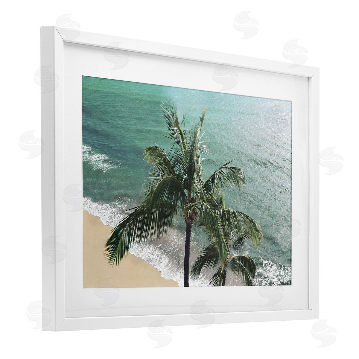 Natalie Carpentieri Maui Palm Beach Landscape Canvas Wall Art Print