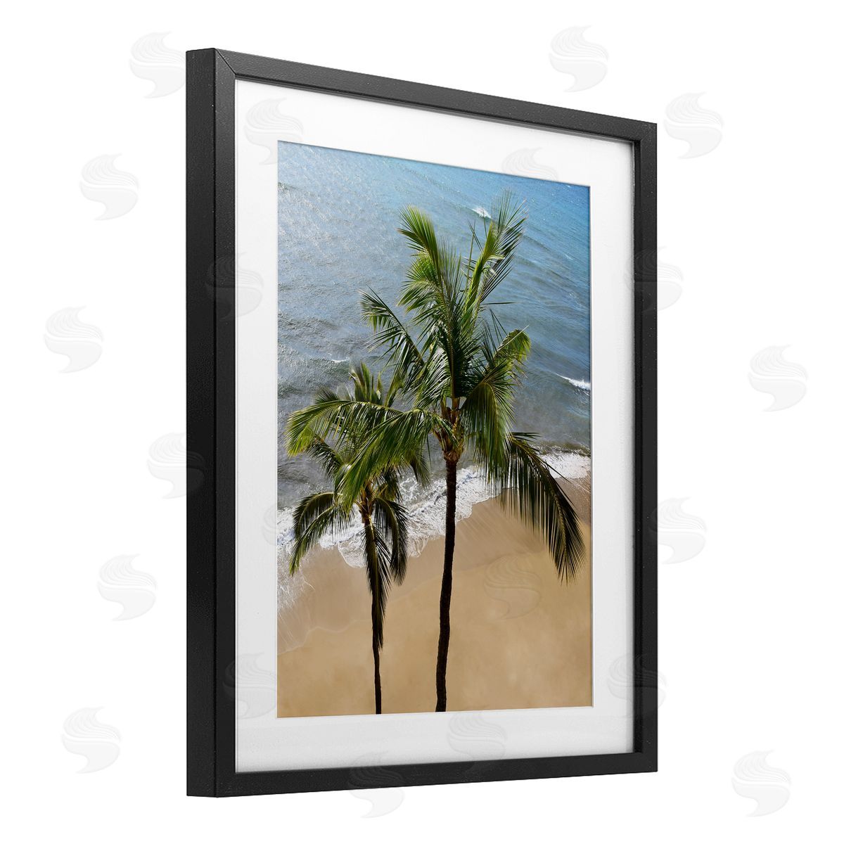 Natalie Carpentieri Maui Palm Beach Coast Canvas Wall Art Print
