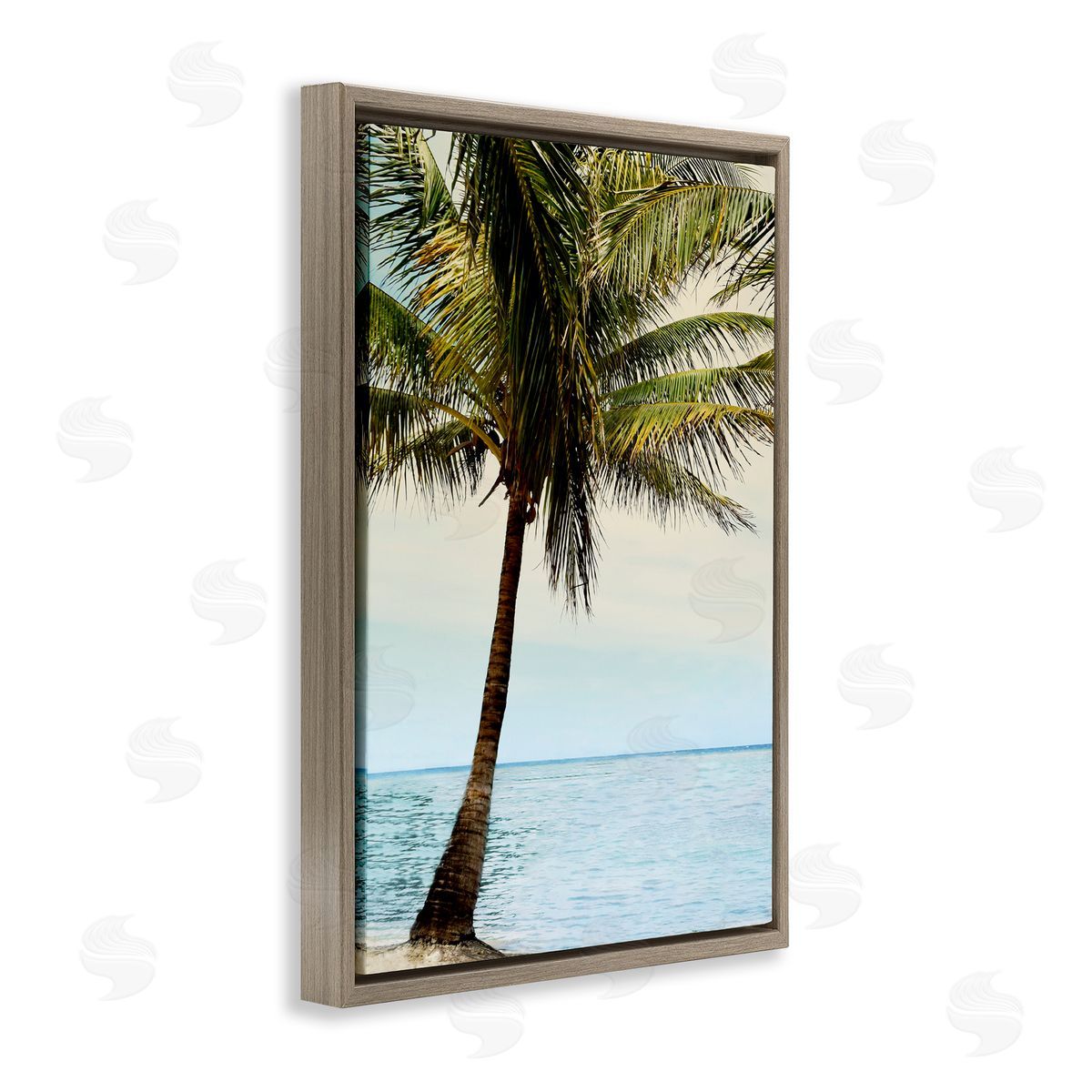 Natalie Carpentieri Honduras Coast Palm Tree Canvas Wall Art Print