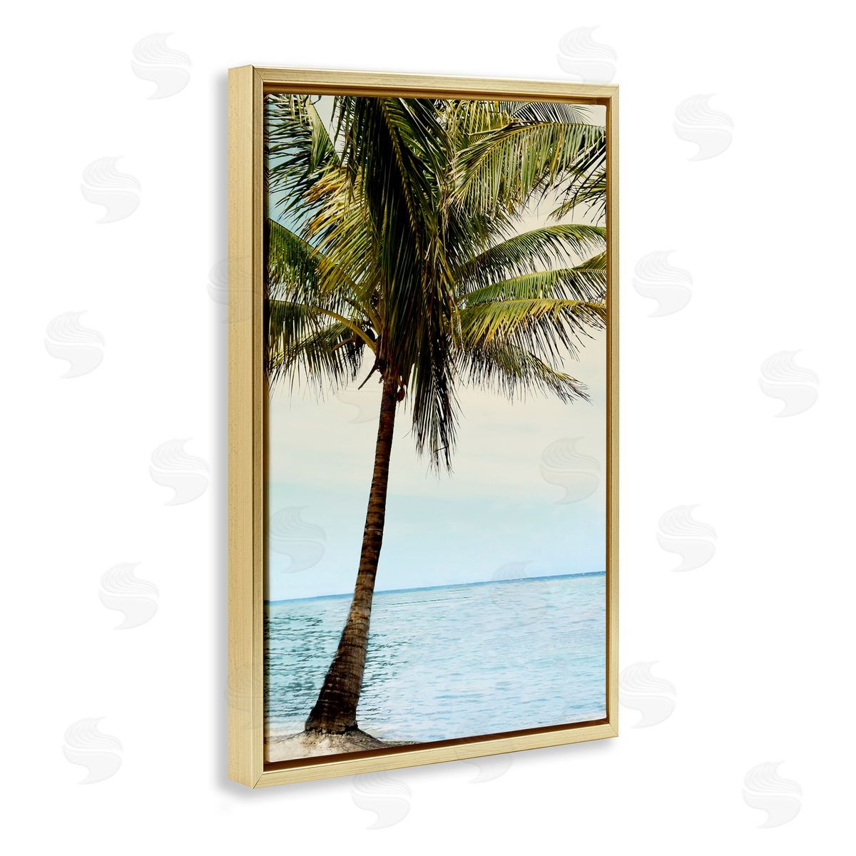 Natalie Carpentieri Honduras Coast Palm Tree Canvas Wall Art Print