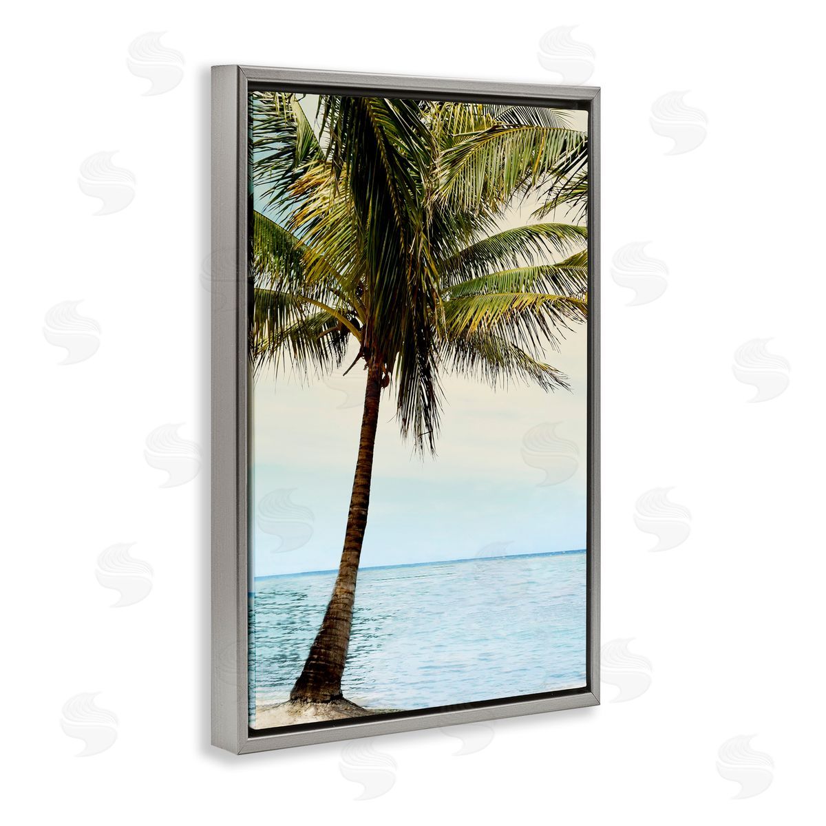 Natalie Carpentieri Honduras Coast Palm Tree Canvas Wall Art Print