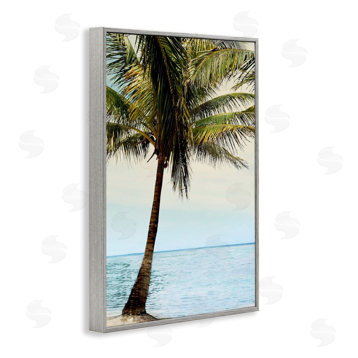 Natalie Carpentieri Honduras Coast Palm Tree Canvas Wall Art Print