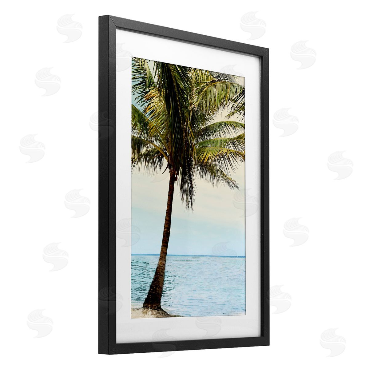 Natalie Carpentieri Honduras Coast Palm Tree Canvas Wall Art Print