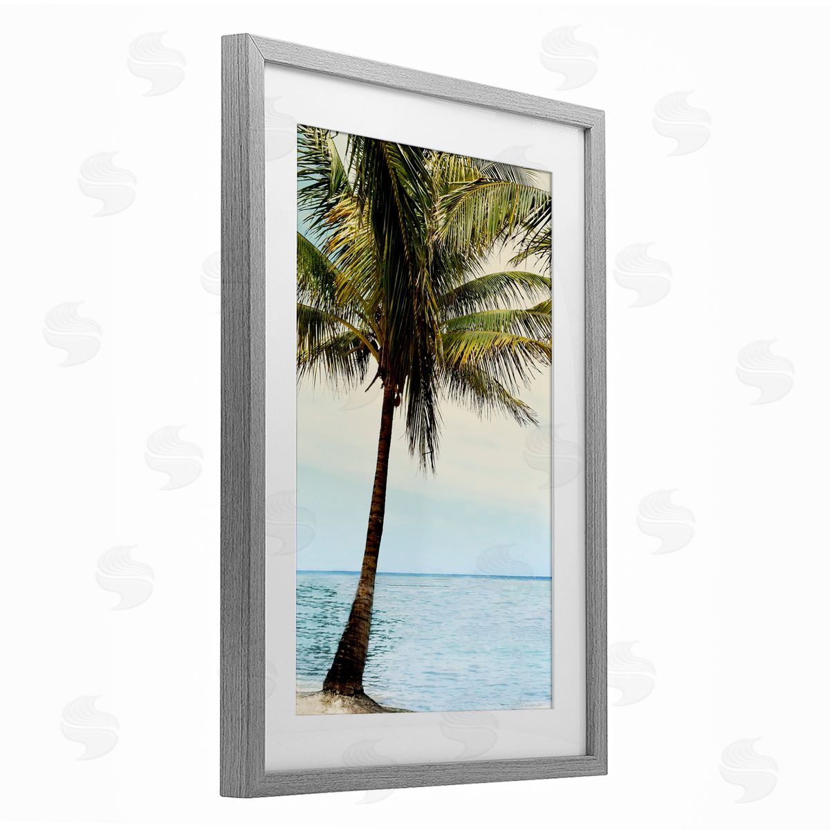 Natalie Carpentieri Honduras Coast Palm Tree Canvas Wall Art Print