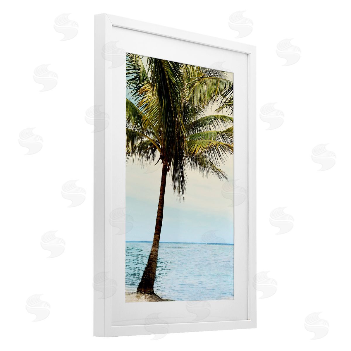 Natalie Carpentieri Honduras Coast Palm Tree Canvas Wall Art Print