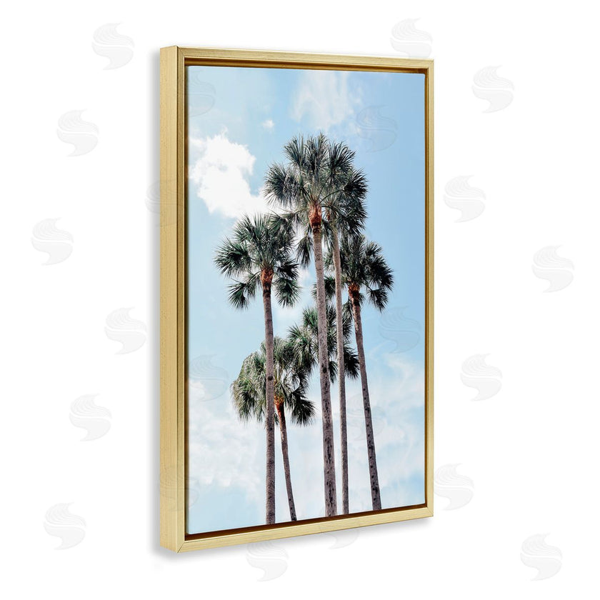 Natalie Carpentieri | Blue Tropics Palm Scene