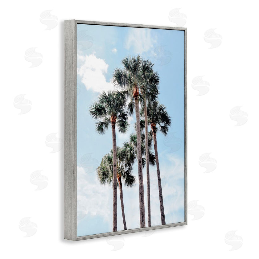 Natalie Carpentieri | Blue Tropics Palm Scene