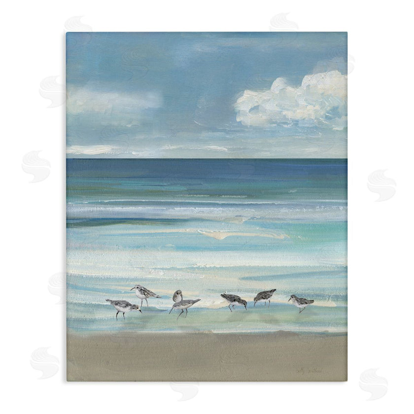 Sally Swatland | Gentle Waves Shore Birds
