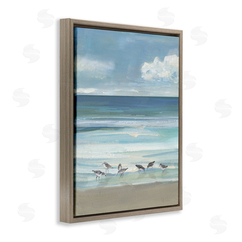 Sally Swatland | Gentle Waves Shore Birds
