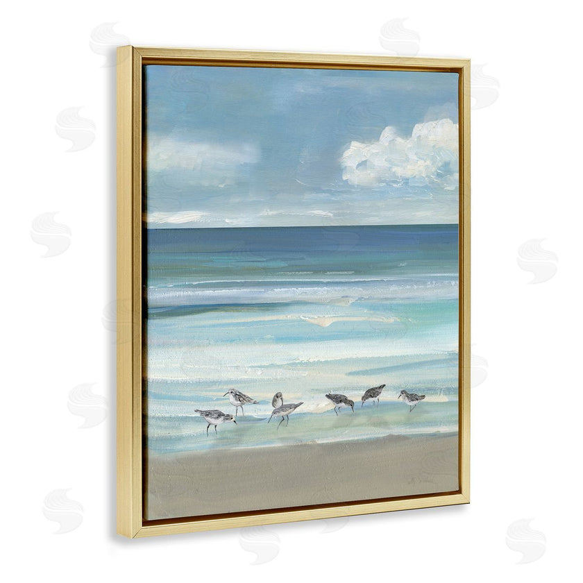 Sally Swatland | Gentle Waves Shore Birds