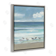 Sally Swatland | Gentle Waves Shore Birds