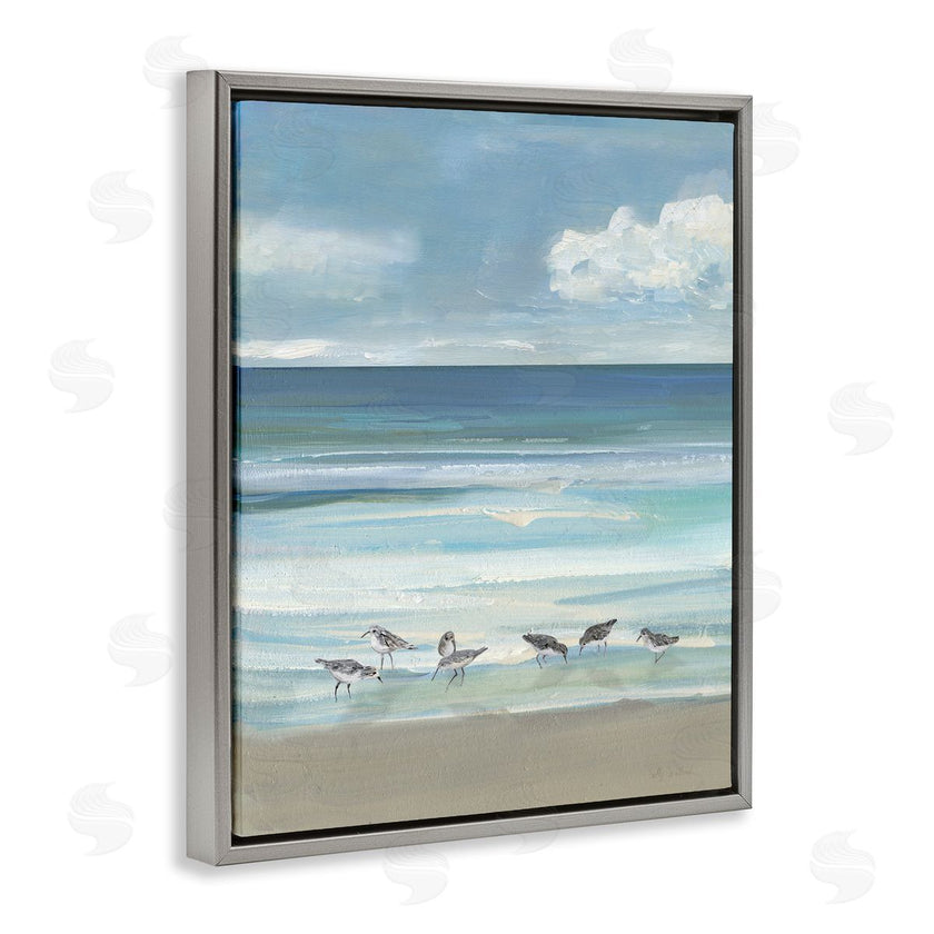 Sally Swatland | Gentle Waves Shore Birds