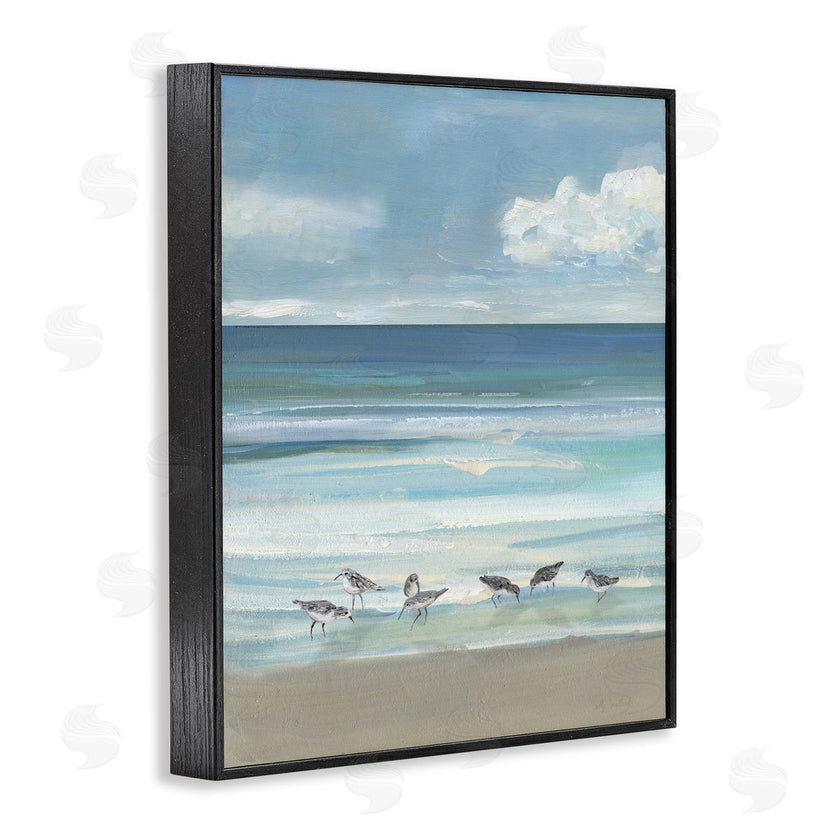 Sally Swatland | Gentle Waves Shore Birds