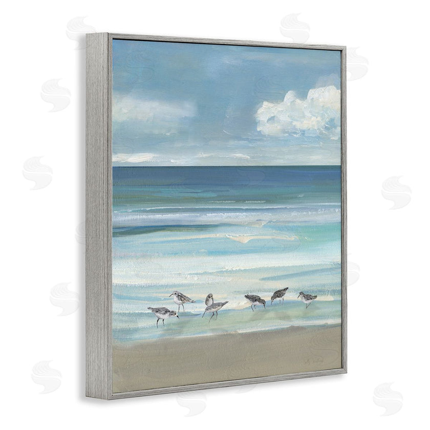 Sally Swatland | Gentle Waves Shore Birds