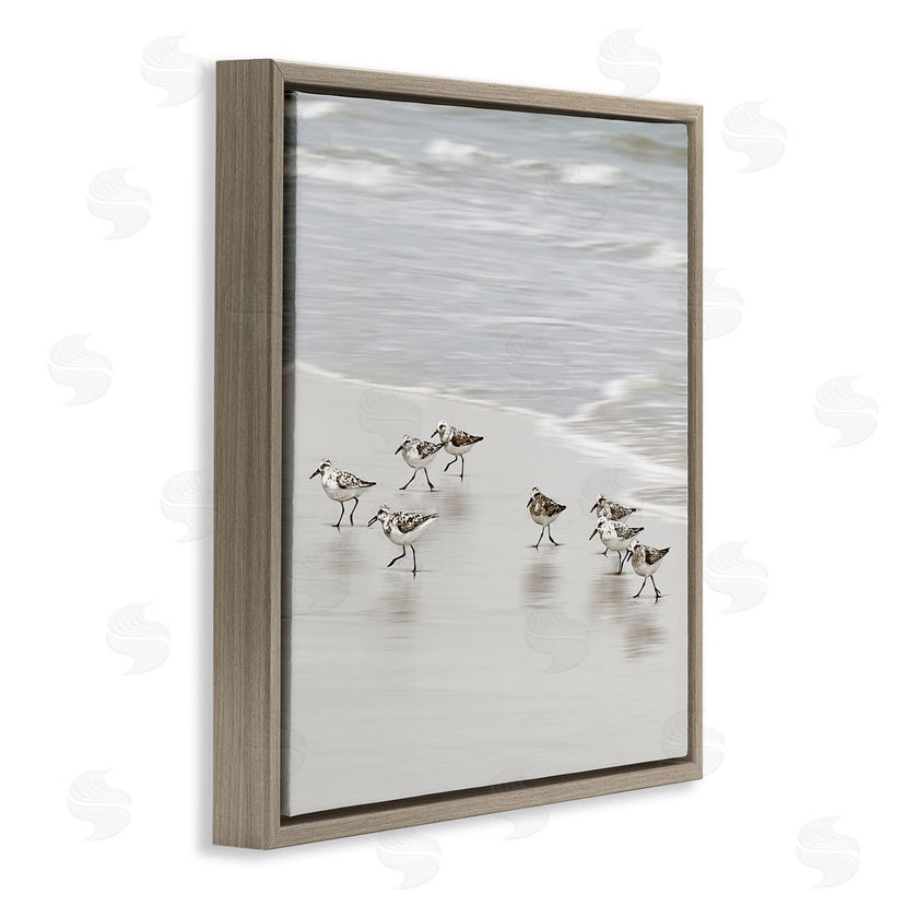 Natalie Carpentieri | Beach Birds Scurrying