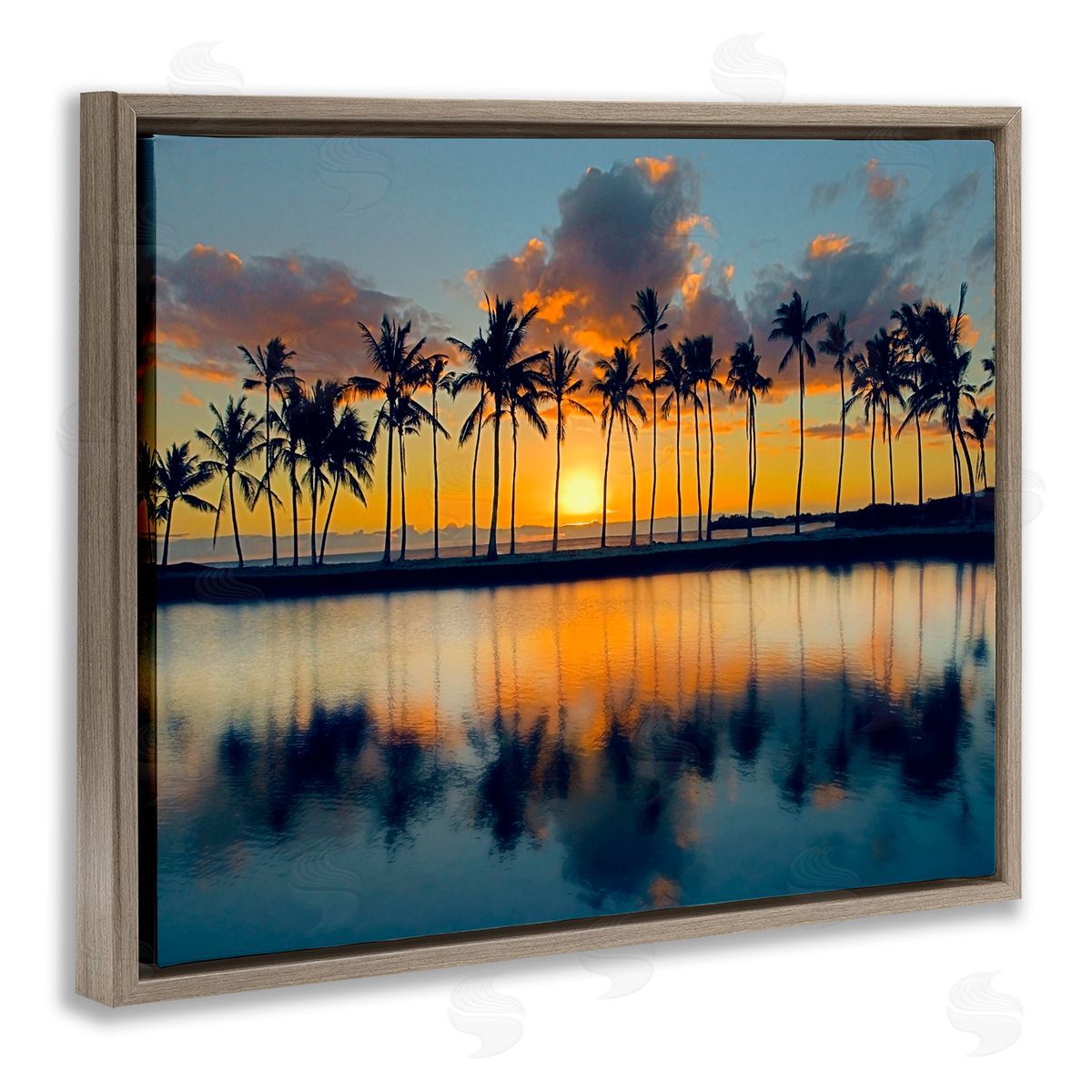 Danita Delimont Big Island Sunset  Canvas Wall Art Print
