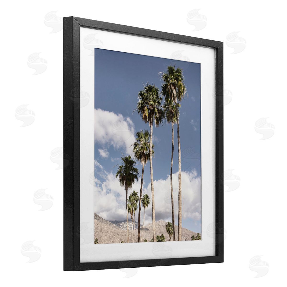 Danita Delimont Palm Springs Looming Trees Canvas Wall Art Print