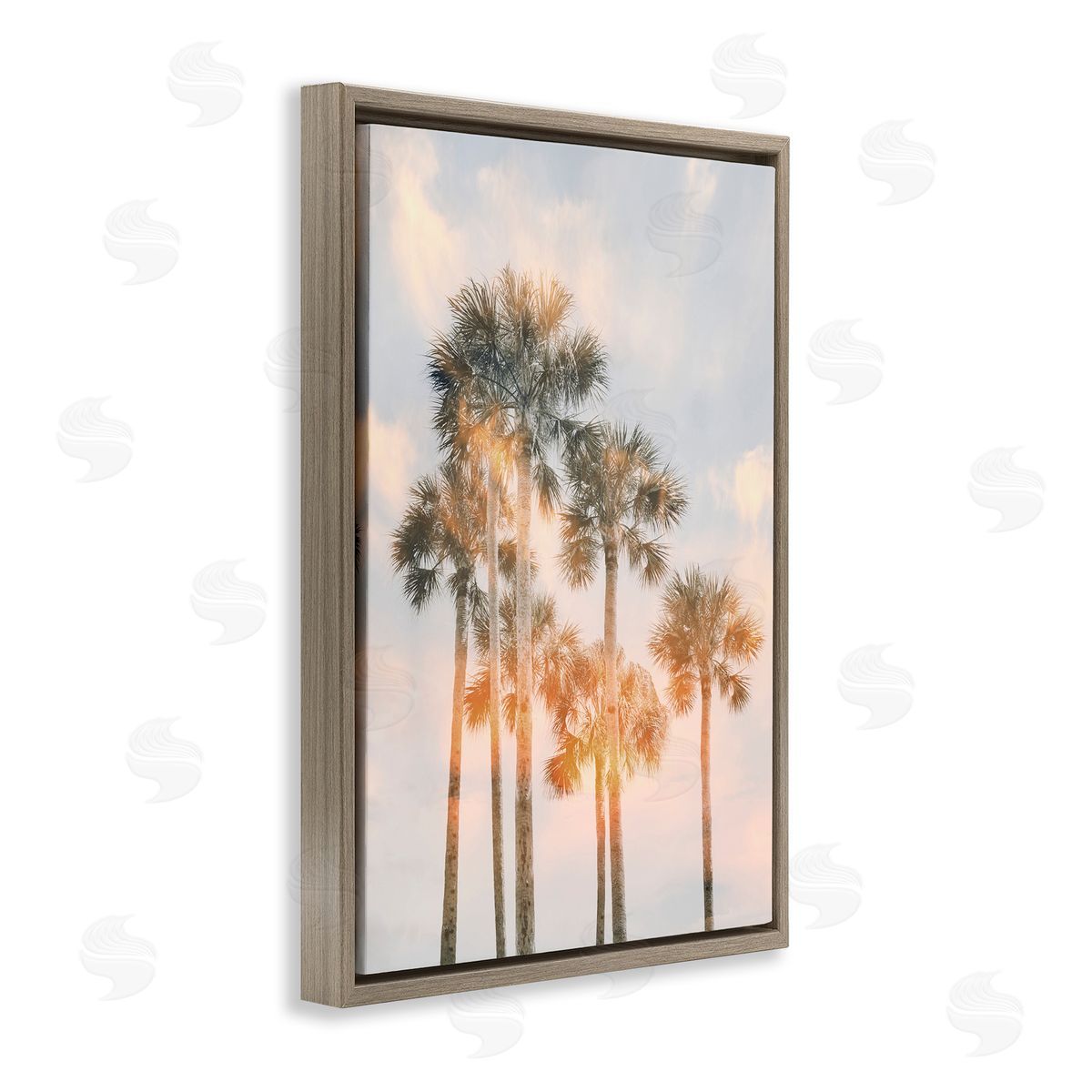 Natalie Carpentieri Pastel Palm Reflections Canvas Wall Art Print