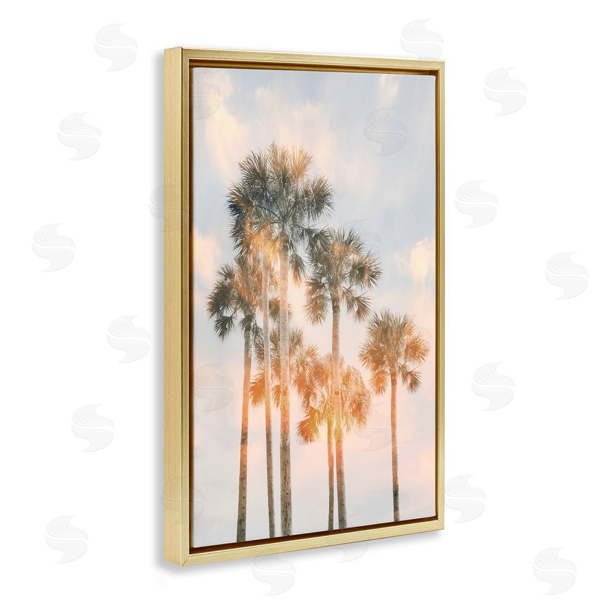 Natalie Carpentieri Pastel Palm Reflections Canvas Wall Art Print