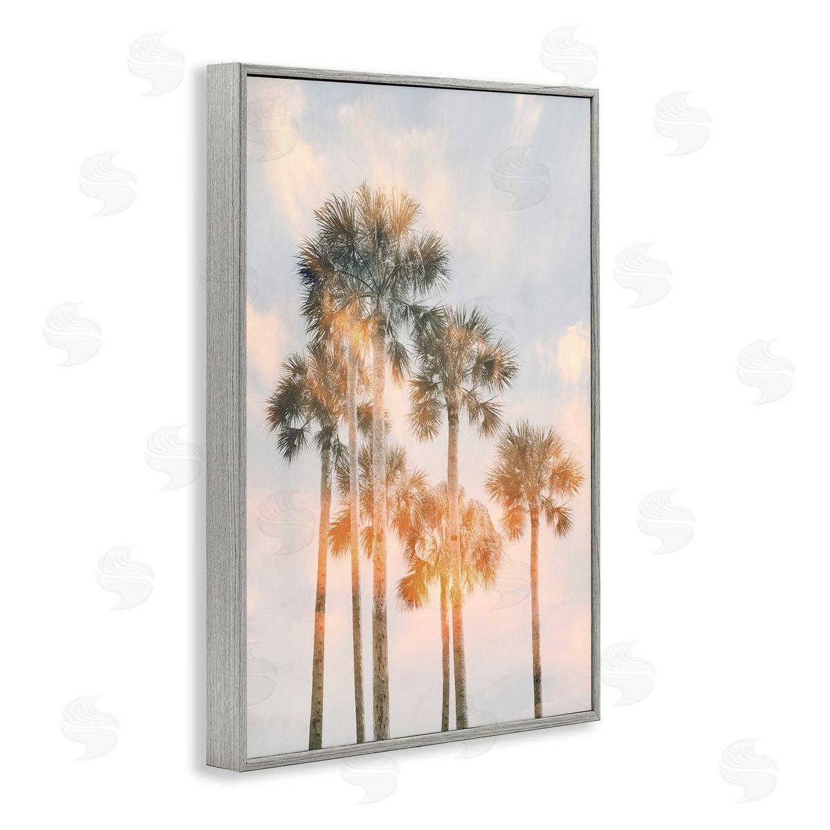 Natalie Carpentieri Pastel Palm Reflections Canvas Wall Art Print