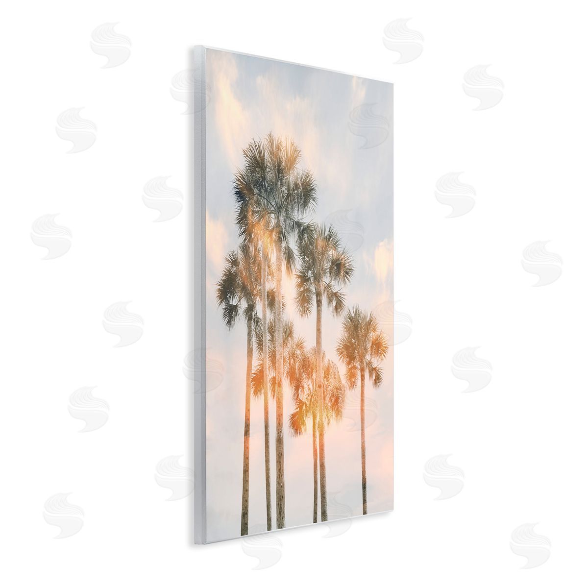 Natalie Carpentieri Pastel Palm Reflections Canvas Wall Art Print